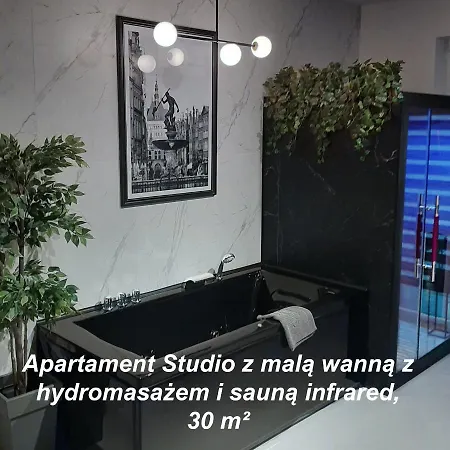 Jacuzzi Apartamenty Gdansk #2 - Relax Apartments Exteriér fotografie